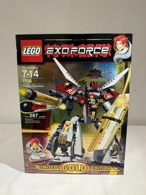 NISB LEGO Exo-Force Golden City Golden Guardian (7714) **RARE** - Image 1 of 3