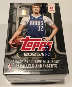 2025-26 TOPPS BASKETBALL BLACK FRIDAY EXCLUSIVE TARGET VALUE BLASTER BOX- QTY !! - Picture 1 of 3