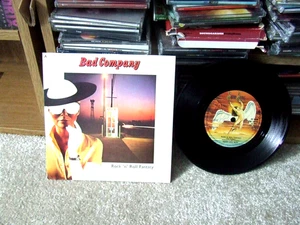 7" SINGLE PICTURE SLEEVE BAD COMPANY ROCK N ROLL FANTASY SSK19416 1978 - Picture 1 of 2