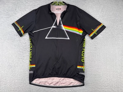 Camiseta deportiva de ciclismo Primal para mujer extra grande negra 1/2 cremallera Pink Floyd Darkside LEER Foto 1 de 4