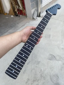 black Matte 22fret maple electric guitar neck Rosewood Fingerboard 25.5inch - Picture 1 of 8