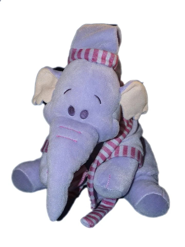 Doudou peluche Lumpy 25 cm Disney Nicotoy Bonnet robe de chambre peignoir - Photo 1/1