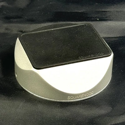 Capucha cuadrada de metal plateado parasol MKII con tapa y adaptador para Fujifilm X100V X100+ Foto 1 de 4