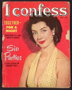 I Confess - 1954, April - Sin Parties, Confessions of a Girl Forced to Marry - Picture 1 of 5