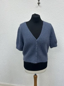 Boden Cardigan Size M 12 14 UK Women’s Mohair Wool Bolero Occasion Knit Boho - Picture 1 of 11