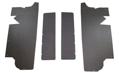 Tablero de panel lateral de maletero para Mercury Montclair 1964 trasero sin pintar 4 piezas Foto 1 de 4