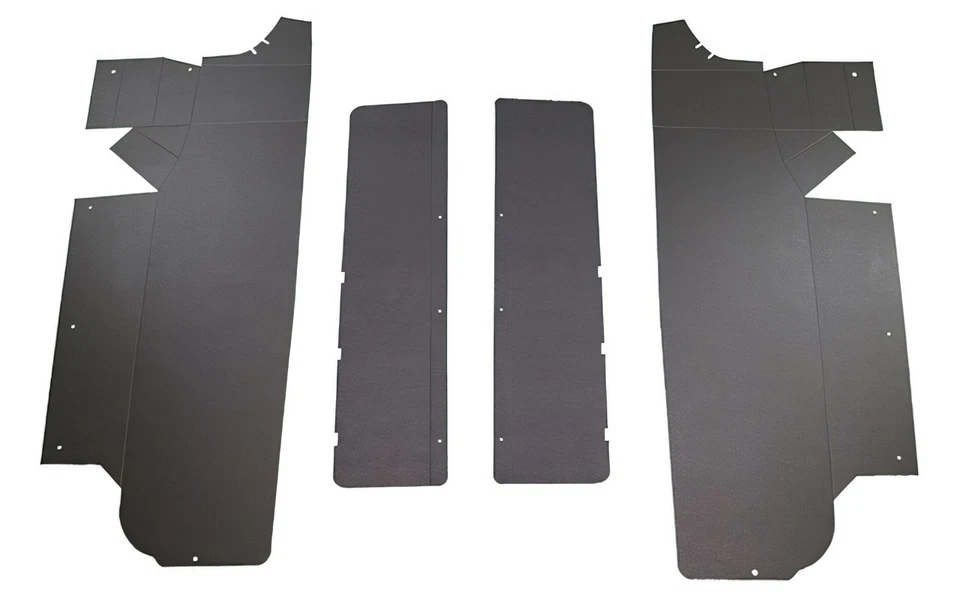 Tablero de panel lateral de maletero para Mercury Montclair 1964 trasero sin pintar 4 piezas Foto 1 de 4