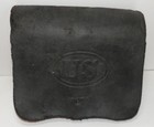 US Civil War Infantry Leather Cartridge Box marked Oliver Pittsburg PA