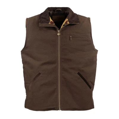 Outback Trading Company Men's Sawbuck CVS Brown Vest 29824-BRN - Image 1 of 4
