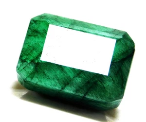 Smeraldo colombiano verde taglio smeraldo 65,20 ct certificato pietra preziosa sfusa R265 - Foto 1 di 4
