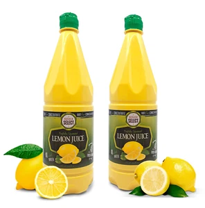2 Pack 100% Lemon Juice Freshly Squeezed NO Added Water 33.8Oz Not from Concentr - Picture 1 of 12