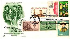 #1199 Girl Scouts of America SCOUTING COMBINATION COVER - Artcraft Cachet - Picture 1 of 1