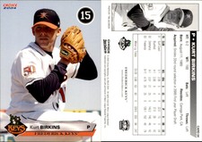 Kurt Birkins 2004 Choice Frederick Keys #3 Card *AutographDen*
