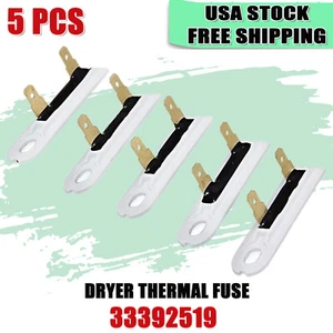 5X 3392519 Dryer Thermal Fuse Thermofuse Replacement Part For Whirlpool Kenmore - Picture 1 of 17