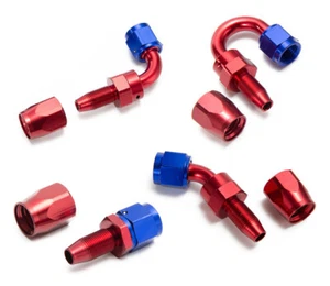 AN10 AN-10 for 12mm ID Hose, Aluminium Car Oil/Fuel Line Adaptor Swivel Fitting - Picture 1 of 5