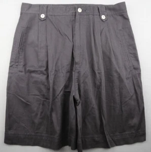 Vintage Women's Liz Claiborne High Rise Pleated Front Chino Shorts Sz 14 (30x6) - Picture 1 of 5