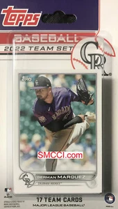 Colorado Rockies 2022 Topps Factory Sealed Team Set Charlie Blackmon Cron Plus - Picture 1 of 2
