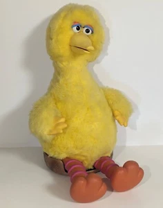 Vintage 1986 Ideal BIG BIRD Sesame Street Story Magic + Nest AS-IS NOT WORKING - Picture 1 of 8