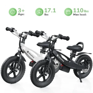SK12 Kids Electric Balance Bike 150W for Ages 3-8 Adjustable Seat E-Bicycles - Picture 1 of 11