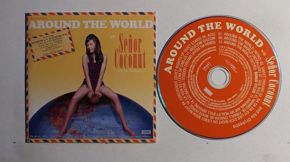 Senor Coconut Around The World Adv Cardcover CD 2008 Mambo Cha-Cha Rumba - Bild 1 von 1
