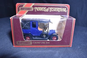 MatchBox Año Y-28 1907 UNIC TAXI - Imagen 1 de 2