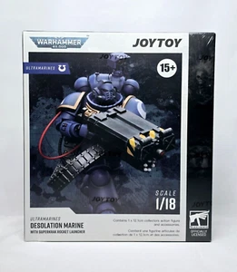 Joytoy Warhammer 40K Ultramarines Desolazione Castellan Superkrak 1/18 AF NUOVO - Foto 1 di 11