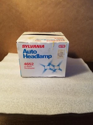 Faro automático vintage Sylvania NOS 4652 luz baja 12 voltios 3 clavijas Foto 1 de 4