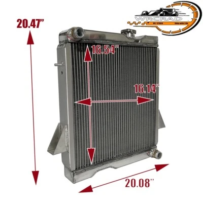 Aluminum Radiator For 1969-1974 Triumph TR6 1967 68 TR250 1970 1971 1972 1973 74 - Image 1 of 4