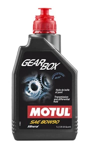 1lt Motul Gearbox 80W90 Olio Cambio Differenziale 100% Minerale Rinforzato MOS2 - Imagen 1 de 1