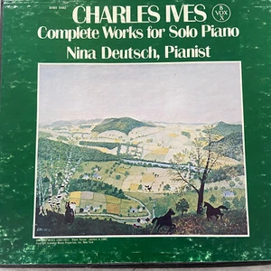 IVES: Complete Works for Solo Piano: Deutsch (US 3-LP Box Vox SVBX 5482 / NM) - Picture 1 of 4