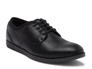 Hawke & Co Mario Men's Lace Up Derby Shoes Black - Picture 1 of 11