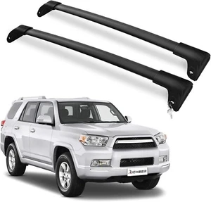 220LBS ROOF RACK CROSS BARS FOR 4RUNNER 2010-2024 WITH SIDE RAILS, HEAVY DUTY - Picture 1 of 9