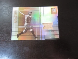 2000 Donruss Elite All-Time Career Bat # AT-2 Ty Cobb Bat Card # 15/25 (S) - Picture 1 of 2