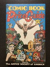 1974 OVERSTREET COMIC BOOK PRICE GUIDE#4SB NM/M! Justice Society Cvr SHRINKWRAP!