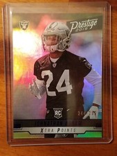 2019 Panini Prestige #246 XTRA POINTS BLUE #244/299 JOHNATHAN ABRAM ROOKIE RC