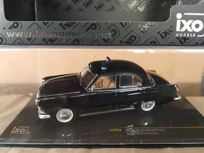 VOLGA GAZ M-21  1/43 FINLAND POLICE SOVIET UNION BORDER MODEL - IXO CLC248 - Image 1 of 4