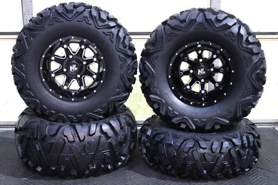 HONDA RANCHER 400 26" QUADKING ATV TIRE & HL4 WHEEL KIT SRA1CA BIGGHORN - Image 1 of 4