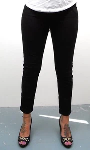 Mujer Colección M&S Jeans ajustados relajados elásticos puño ascendente SEGUNDOS MS34 - Imagen 1 de 9