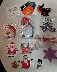 Lote de decoración de pasteles de Navidad y Halloween (11 piezas) - Imagen 1 de 9