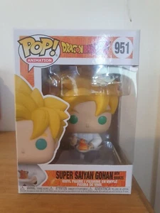 Funko POP! Animación: Dragon Ball Z - Super Saiyan Gohan con fideos #951 - Imagen 1 de 6