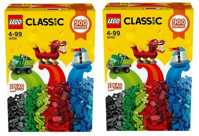 Lego 10704 Classic Large Creative Box X 2, Mixed Colors Sizes Bricks 1800 pieces - Image 1 of 2
