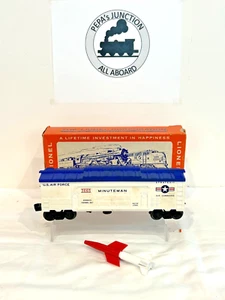 LIONEL3665 #8 MINUTEMAN MISSLE LAUNCH CAR-VAR-A BLT'61-64 MOB-LK/N - Picture 1 of 5