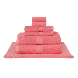MILDTOUCH 100% Combed Cotton Bath Towels Lip Gloss - Picture 1 of 8