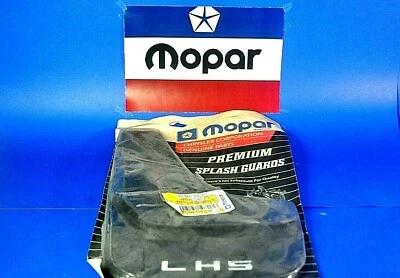 OEM MOPAR 01 CHRYSLER LHS  PREMIUM LOGO Front OR Rear Splash Mud Guards   - Image 1 of 4