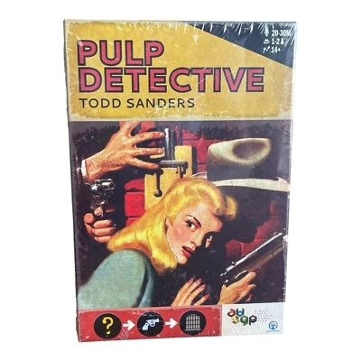 Pulp Detective Board Game by Todd Sanders - New/Sealed/1-2 Players/Ages 14+ 🐙 - Image 1 of 4