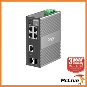 TP-Link IES206G Omada 6-Port Gigabit Industrial Easy Managed Switch SFP VLAN - Picture 1 of 8