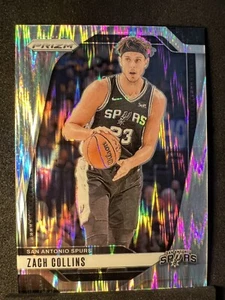 2024-25 Panini Prizm Zach Collins Skewed Shock Prizm 165/249 #197 Spurs - Picture 1 of 4