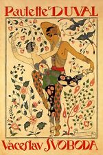 Paulette Duval Vaceslav Svoboda Dancers Birds Dance Vintage Poster Repro FREE SH