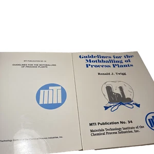 Guidelines for the mothballing of process plants MTI Publication no. 34 1989-98 - Bild 1 von 10