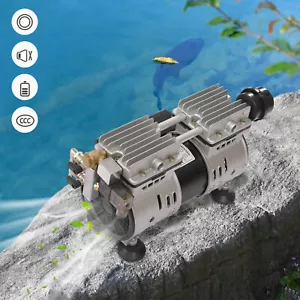 Compressore aerazione pompa sistema aeratore laghetto lago 3/4HP fino a 3 acri laghetto 110V - Foto 1 di 21